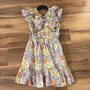 Karlie medium floral dress like new